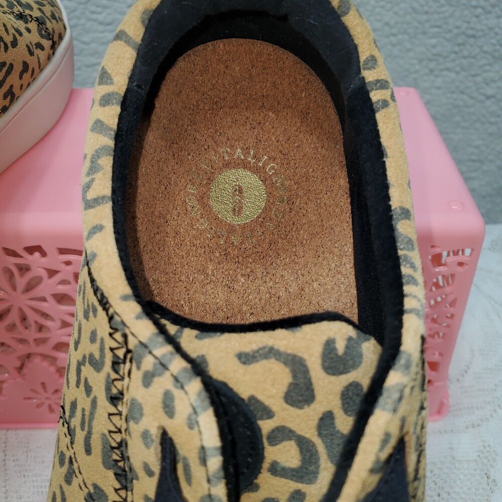 Revitalign Women’s 9B Orthotic/Orthopedic Tennis Shoes Malibu Misty Leopard NEW - Picture 11 of 15